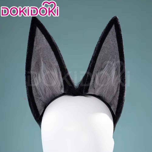 KIRA KIRA Hoshimi Miyabi Cosplay Ear Headwear for Halloween Game Zenless Zone Zero Hoshimi Miyabi Cute Furry Ears Hair Accessories