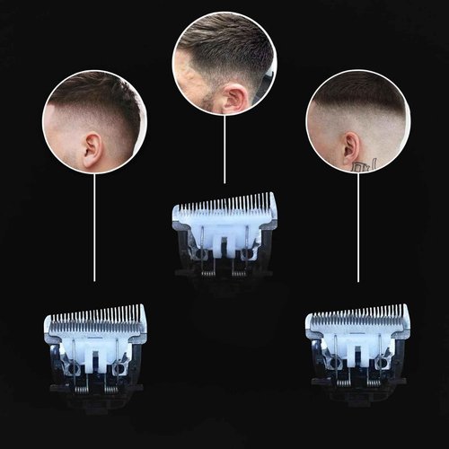 Fadify 2.0 Cordless Hair Clipper with Precision Guards, Hair Trimmer for Professional Home Use, Ceramic Blades, Rechargeable Battery & LED Display, Beard Trimmer, Eco-Friendly Design