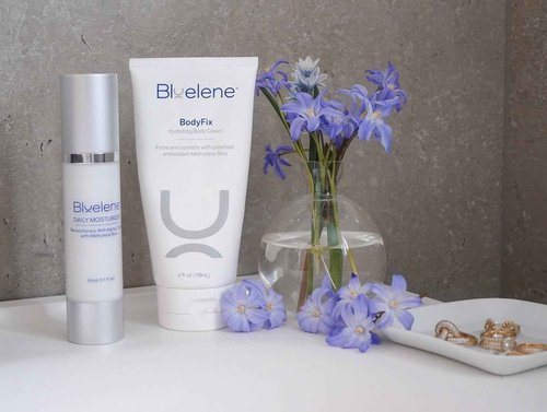 Bluelene Anti Aging Daily Moisturizer, Revolutionary Anti Wrinkle Face Cream with Methylene Blue (50ml) (1.7 Fl Oz). Suitable for Sensitive Skin.