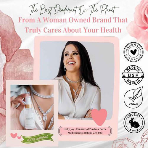 Zen Pits Deodorant | Stops Odor At the Source | The BEST Deodorant On The Planet. Clear Spray, No Residue | Natural, Non-Toxic, Aluminum Free, Eco-Friendly | Lasts up to 72 hours