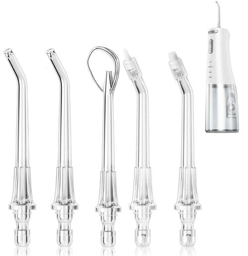 Water Flosser Replacement Tips for Onlyone Water Dental Flosser Power Flossers & Irrigator Accessories Ivory