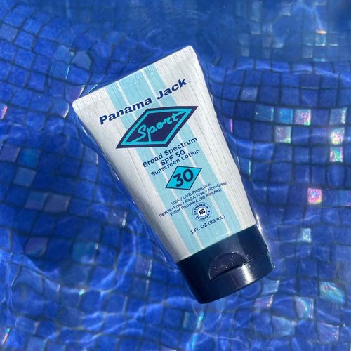 Panama Jack Sport Sunscreen Lotion - SPF 30, Broad Spectrum UVA/UVB Protection, Non-Greasy, PABA, Paraben, Gluten & Cruelty Free, 3 FL OZ (Pack of 6)