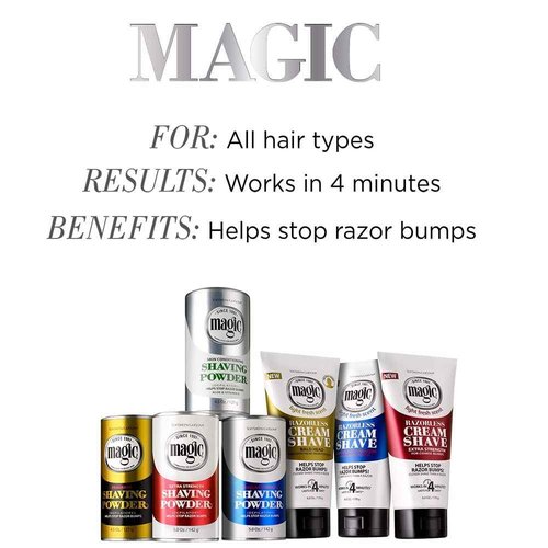 Magic Skin Conditioning Shaving Powder 4.5 oz (Pack of 12)