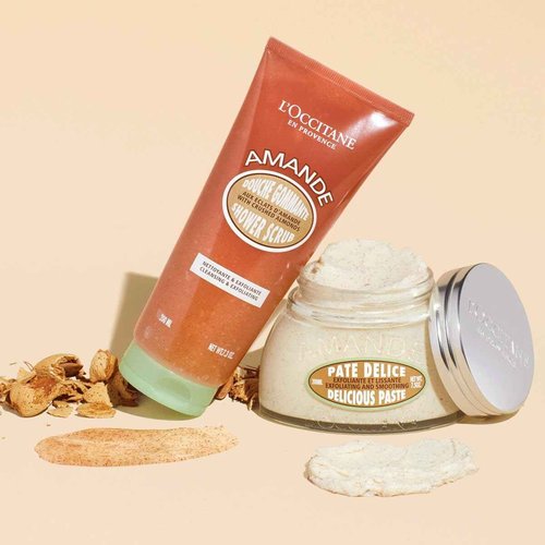 L'OCCITANE Exfoliating & Smoothing Almond Delicious Paste Body Scrub 7.40 fl oz