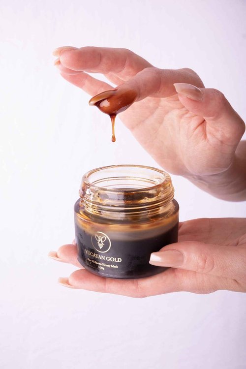 Melipona Honey Face Mask – The All-Natural Solution for Dry Skin, Fine Lines & Youthful Glow With Enzymes & Antioxidants – Soothes Skin After Sun Exposure – Gentle Moisturizer for Sensitive Skin