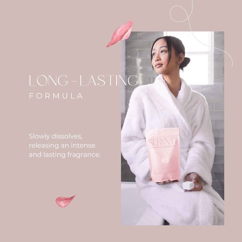 Serentii Shower Steamers Aromatherapy 12 Pack – Rose, Relaxation & Stress Relief, Self Care Gift, Spa Essentials, Birthday Gifts for Women & Men, Travel Must-Have