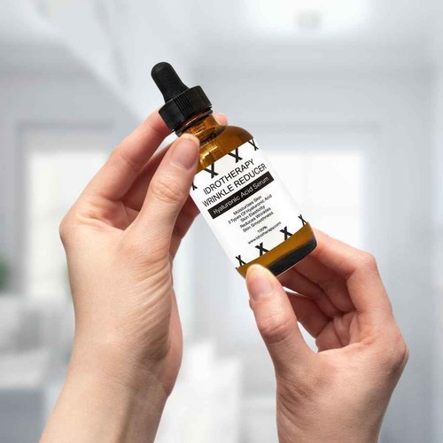 Idrotherapy Face Serum Moisturizer for Women, Hyaluronic Serum with 3 Types of Hyaluronic Acid, Argan Oil & Vitamin E, Hydrating Serum for Face (2fl.oz/60ml)