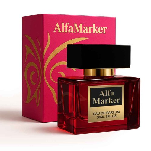 ALFAMARKER Perfumes for Women with Pheromones. 1fl oz Genuine Pheromones Infused Spray Long Lasting Scent. Original Premium Fragrance Travel Size Portable Bottle
