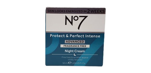 No 7 Protect and Perfect Advanced Fragrance Free Face Cream - Day and Night Bundle - 1.69 fl oz Each - Fragrance Free Day and Night Cream by No 7 - SPF 30 in Day Cream