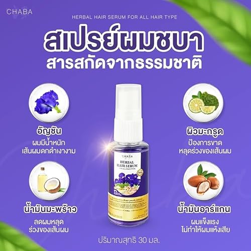 Generic ChabraThai Shampoo 300ml & Conditioner 300ml+Serum 35ml+Tonic 30ml+Trertment 500G/Set5Pcs.