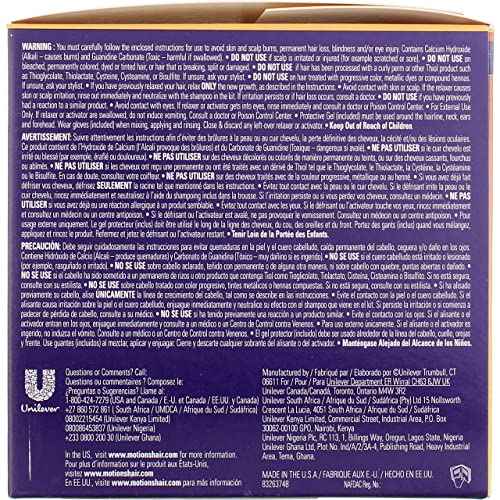 Motions Smooth and Straighten Silkening Shine No-Lye Relaxer System