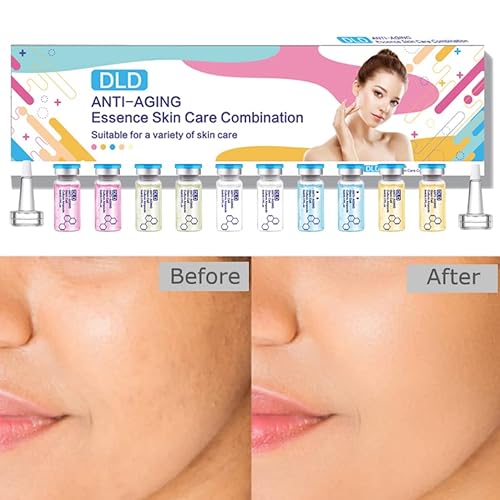 Hyaluronic Acid Serum Ampoule Set for Microneedling Skin Spa Treatment