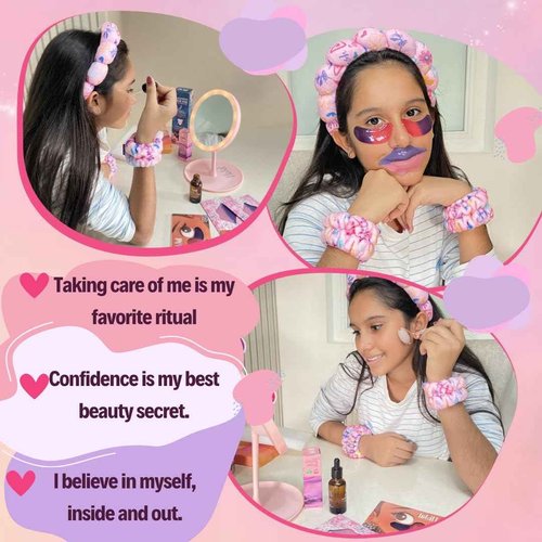 Christmas Tween Gift Box – Trendy & Unique Gifts Basket Teen Girl – Spa Kit for Teen Girls with Skincare and Self-Care Essentials – Birthday or Holiday Present