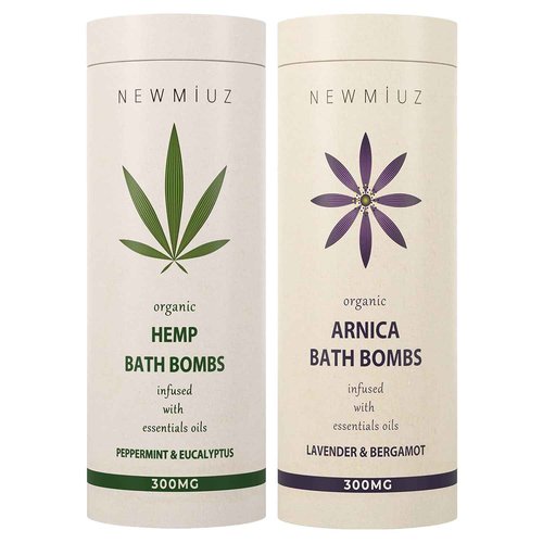 Energizing & Healing Fizzing Bubble Bath Bombs Gift Set Pack of 2 - Perfect for Gifting Birthday Christmas or Stocking Stuffers