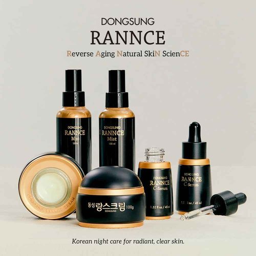 DONGSUNG RANNCE - Rannce Cream, Tone Up, Advanced Formula Skin, Korean Skin Care Night Cream For Clear Complexion With A Healthy Glow (70g)