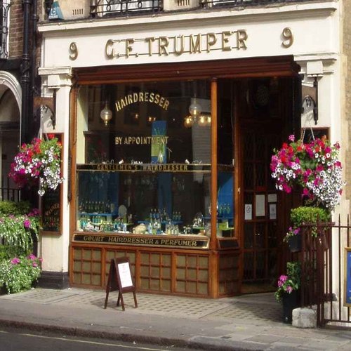 Geo. F. Trumper PB Range SMALL Shaving Brush with Pure Badger Hair Simulated Ivory