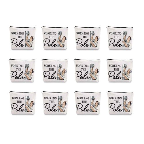 12pcs Nurses Week Gifts Bulk 2025 Nurses Day Gifts Bulk,ICU ER RN Gifts for Nurses Appreciation Graduation Nurse Makeup Bag,Nurse Gifts for Women Nurse Accessories for Work Shopping,Travel