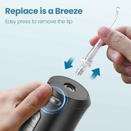 Water Flosser Replacement Tips for Onlyone Water Dental Flosser Power Flossers & Irrigator Accessories Ivory