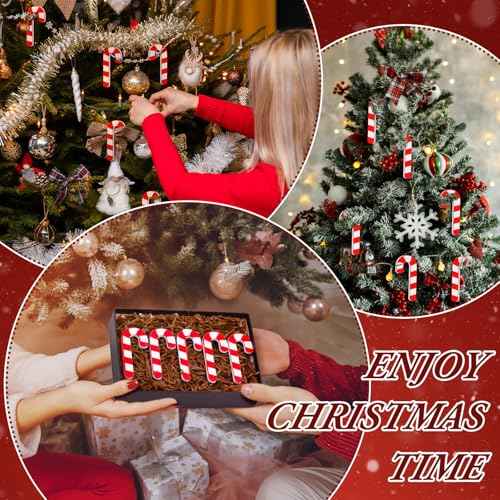 50 Pcs Christmas Nail Files Gifts Bulk for Women Mini Candy Canes Double Sided Nail File Emery Board Set Red and White Nails Boards Buffer for Natural Acrylic Nails Christmas Party Favors