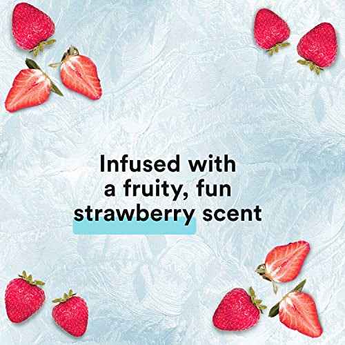 Suave Kids 3 in 1 Enchanted Berry Pack of 4 Shampoo, Conditioner, & Body Wash,Dermatologist Tested and Tear-free 28 oz