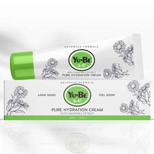 Yu-Be Ultra Hydration Trio | Japanese Skincare | Moisturizer Set with Yuzu Pure Hydration, Advanced Formula Fragrance Free Cream, & Moisturizing Skin Cream | Vegan Sensitive Skin-Safe