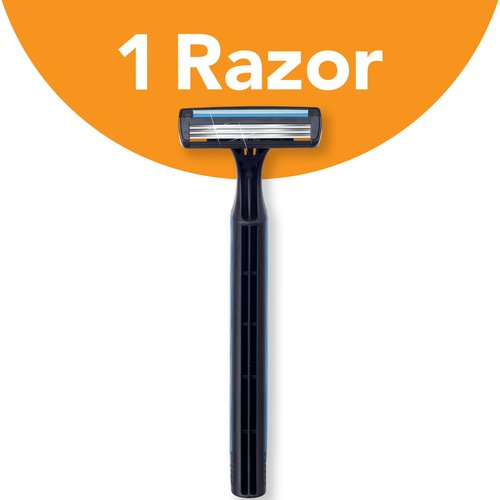 BIC Comfort 3 Men's Disposable Razors, 3 Blade For a Smooth and Comfortable Shave, 1-Count