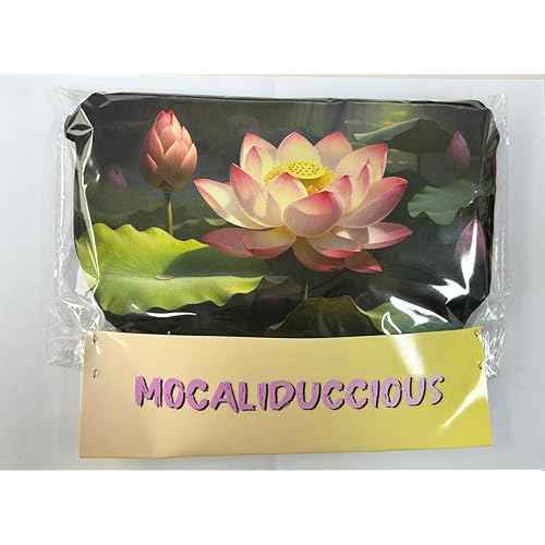 Lotus Flower Women Makeup Bag Cosmetics Storage Pouch Beach Travel Small Toiletry kit