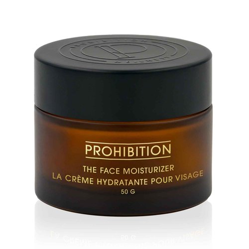 Prohibition Wellness The Face Moisturizer, Daily Face Moisturizer, Face Cream for Dry Skin, Sweet Almond, Jojoba, Macadamia Nuts, and Hemp Seed Oils, Fragrance & Paraben Free (50 g)