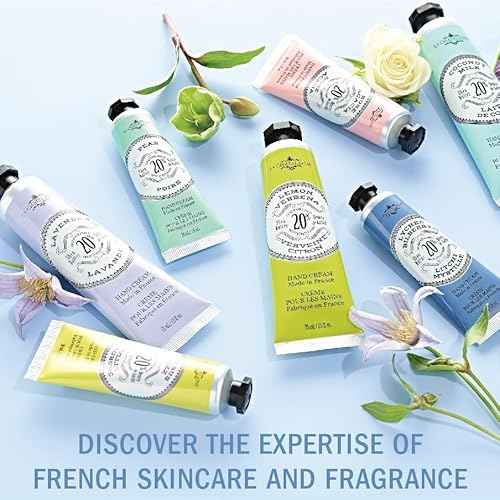 La Chatelaine 20% Shea Butter Hand Cream, Travel Size, Organic Argan Oil, Moisturizing, Nourishing, Repairing, Extra Rich, Non-Greasy, Made in France, Paraben Free, 1 oz/ 30ml - Amber Cashmere