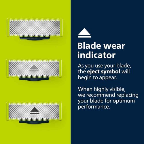 Philips QP240/50 Replacement Blades, Pack of 4