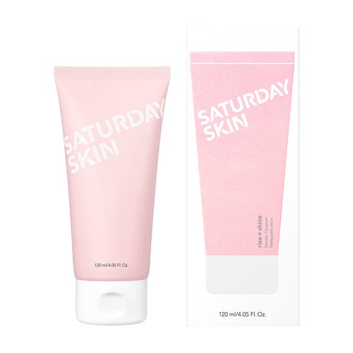 Saturday Skin Face Moisturizer Water Face Cream Natural Oil free Gel Type Cream From Alaska Glacier Water and Face Cleanser Hydrating Foam Cleanser Natural ingredients