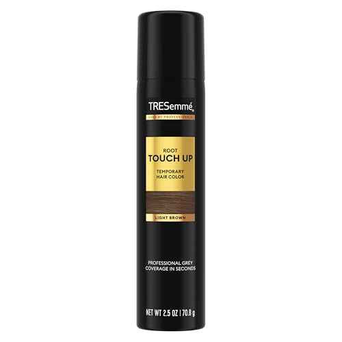 TRESemm? Root Touch-Up, Temporary Hair Color, Light Brown Hair Ammonia-free, Peroxide-free Root Cover Up Spray 2.5 oz