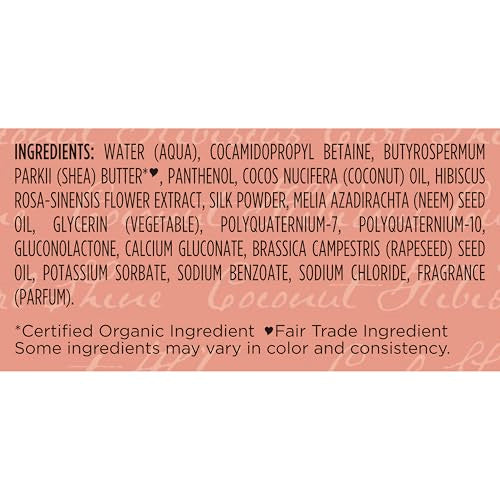 Shea Moisture Curl Mousse Coconut and Hibiscus for Frizz Control Styling Mousse with Shea Butter 7.5 oz