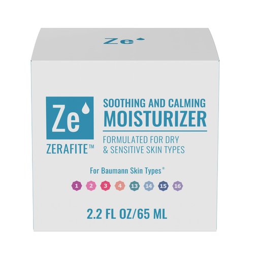 ZERAFITE Soothing and Calming Face Moisturizer for Dry & Sensitive Skin Types (2.2 fl. oz./65 ML)