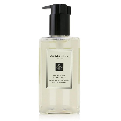 Jo Malone Wood Sage & Sea Salt Hand & Body Wash With Pump No Box/Unboxed, 8.5 Fl Ounce ()