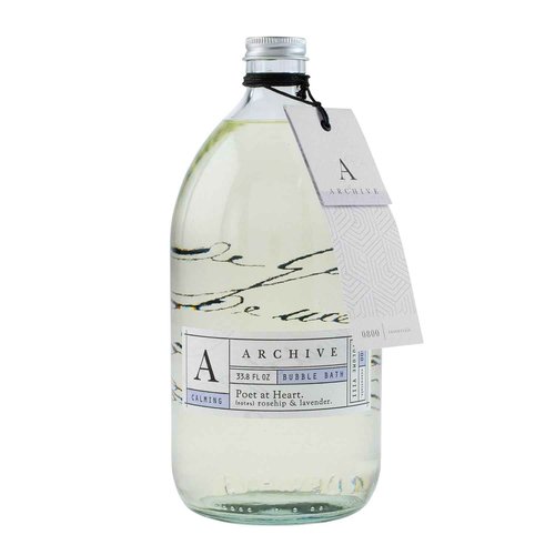 Archive Journey Within Bubble Bath for Adults, 33.8 fl. oz. – Lavender & Earthy Rosehip Fragrance – Blend of Natural Oils, Refine Bath Bubbles for Women or Men, Adult Bubble Bath