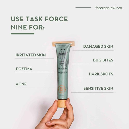 The Organic Skin Co | Vitamin Sea + Task Force Nine Calming Cream | Bundle