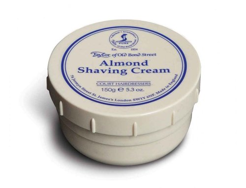 Taylor of Old Bond Street Luxury Shaving Cream Trio – Sandalwood, Jermyn Street, & Almond (3 x 150g Bowls)