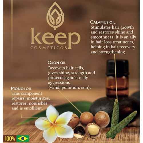 MASK KEEP COSMETICS Reconstructor Reductor 34OZ | Organic Protein | Brazilian Keratin Treatment | Progressive Straightening | Hair Volume Reduction | 100% Hair Straight | Nofrizz