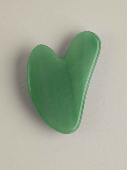 Mount Lai Jade Gua Sha Facial Tools, Jade Roller and Gua Sha Facial Tools Set, Guasha Tool for Face to Relieve Muscle Tension and Reduce Puffiness, Anti Aging Skin Care Sets for Women