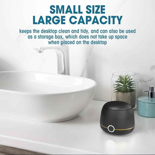 Dental Ultrasonic Retainer Cleaner Machine: Nicwell 200ML Dental Cleaning Pod for Denture, Mouth Guard, Night Guard, Braces, Tray, Aligner 45kHz Cleaner with Protection Design & Digital Timer
