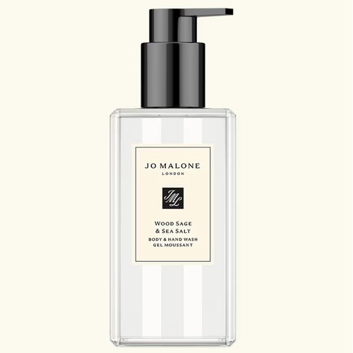 Jo Malone Wood Sage & Sea Salt Hand & Body Wash With Pump No Box/Unboxed, 8.5 Fl Ounce ()