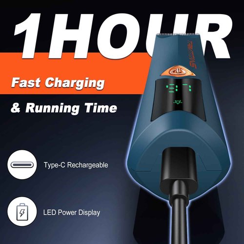 TRIMTITANS Body Hair Trimmer for Men, Mens Body Groomer Groin Hair Trimmer Beard Trimmer Nose Hair Trimmer No Nick Ball Shaver Electric Razor for Men Face Pubic Hair, Gifts for Him Husband Dad