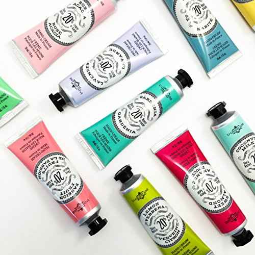 La Chatelaine Deluxe Hand Cream Gift Set Tin | Mothers Day Gift Ideas | Mom Gifts | Oprah's Favorite Things | 20% Organic Shea Butter Formula | Made in France | Natural and Organic Lotion (12 x 1 oz)