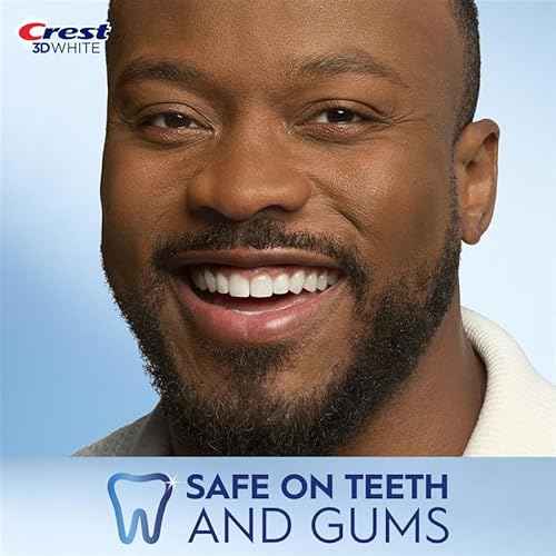Crest 3D Whitestrips Whitening Starter Kit ? Teeth Whitening Kit, 10 Treatments, Each with 1 Upper/1Lower, 20 Strips ? Crest 3DWhite Teeth Whitening Strips