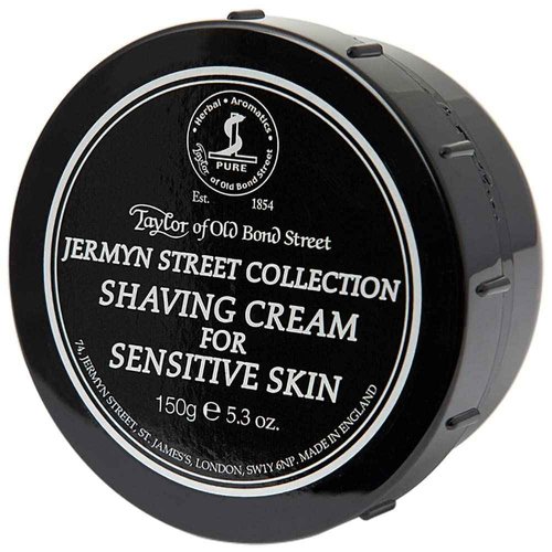 Taylor of Old Bond Street Luxury Shaving Cream Trio – Sandalwood, Jermyn Street, & Almond (3 x 150g Bowls)