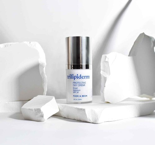 Trilipiderm Rehydration Night Créme .5oz + Protective Day Créme Broad Spectrum SPF 30 .5oz Travel/Trial Size Transformative, Moisture-Rich Crème with Hyaluronic Acid and Retinol