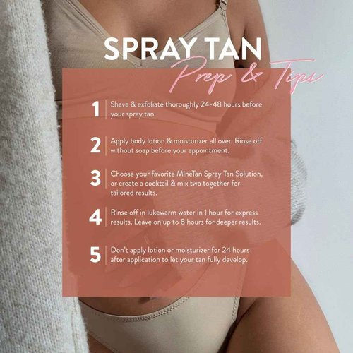 MineTan Spray Tan Solution | Perfect Bride | Best Wedding Bridal Sunless Tanning Solution | Natural, Long Lasting Medium Bronzed Glow | Intensely Moisturizing Salon Professional Formula | 33.8 Fl Oz