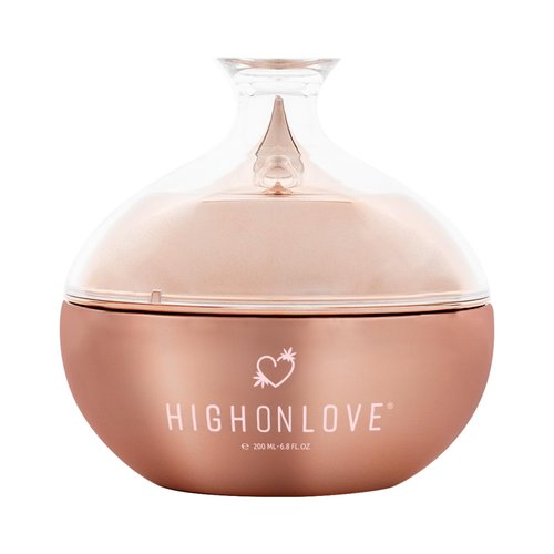 HIGHONLOVE Moisturizing Body Butter - Formulated with Coconut Oil, Hemp Seed Oil & Shea Butter - Natural Body Lotion for Dry, Sensitive Skin by High On Love (Lychee & Rose)