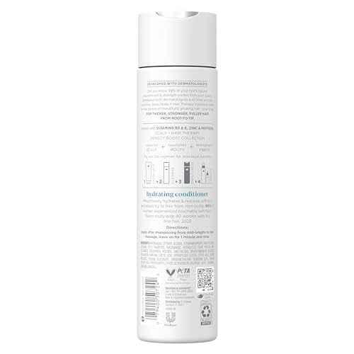 Dove Density Boost Hydrating Conditioner Scalp Therapy for Dry Hair, with Vitamin B3, Zinc and 0% Sulfates, 9.25 oz